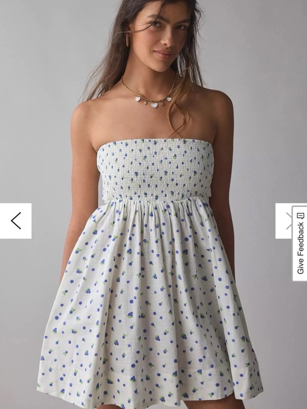 BDG Juliana Blueberry dress